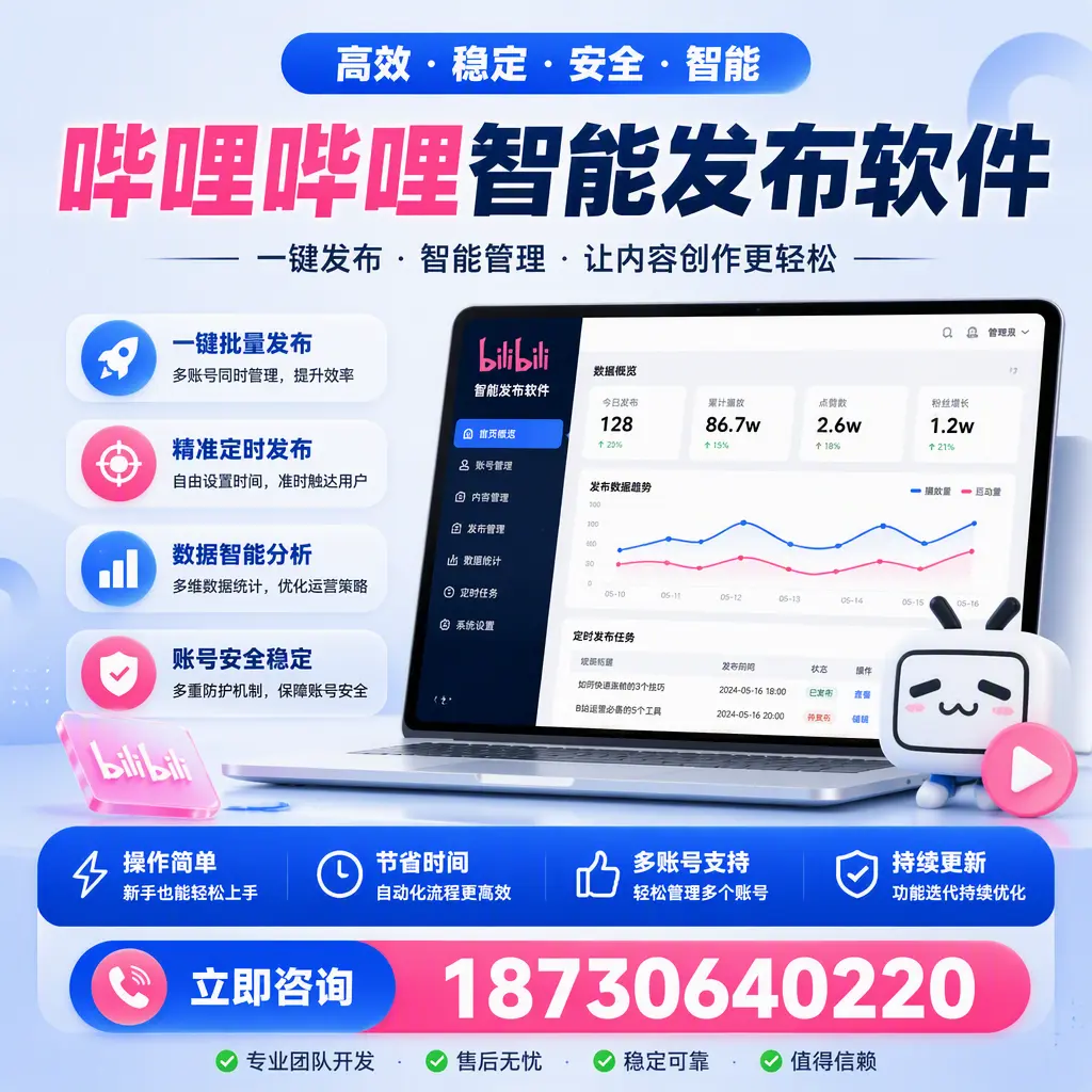 如何在 遵义 制定有效的哔哩哔哩智能发布策略